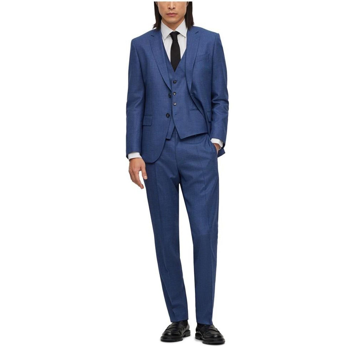 Men's Three-Piece Slim-Fit Suit