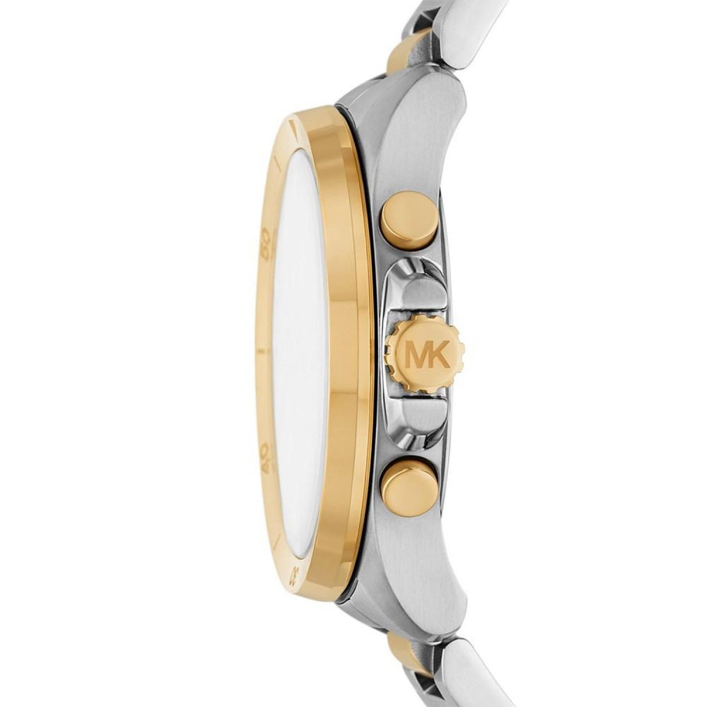 Men's Brecken Chronograph Two-Tone Stainless Steel Bracelet Watch 45mm