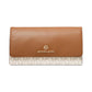 Logo Jet Set Charm Large Trifold Wallet