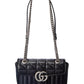 Gucci GG Marmont Mini Matelasse Leather Shoulder Bag, Black
