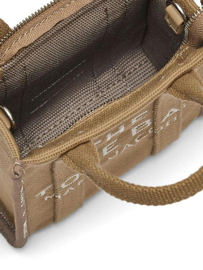 Marc Jacobs The Jacquard Logo Embroidered Mini Tote Bag