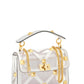 Valentino garavani roman stud handbag with additional chain