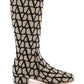 Valentino garavani vlogo type toile iconographe boots