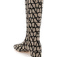 Valentino garavani vlogo type toile iconographe boots