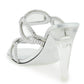 Valentino garavani 'chain 1967' patent leather mules