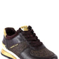 Michael Michael Kors Monogram Patterned Lace-Up Sneakers
