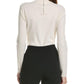 Michael Kors Collection Turtleneck Cashmere-Blend Bodysuit