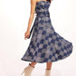 Mandoline Dress In Atomic Denim