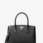 Ruby Medium Saffiano Leather Satchel
