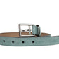Gucci Men's   Fabric Leather Belt Buckle