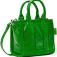 Green 'The Shiny Crinkle Mini' Tote
