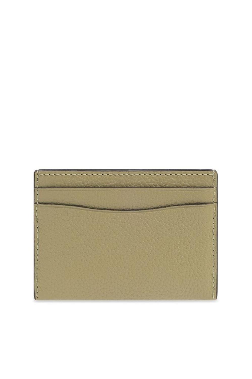 Coach Logo Plaque Card Case