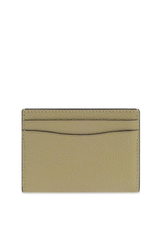 Coach Logo Plaque Card Case