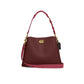 Color-Block Leather Willow Shoulder Bag