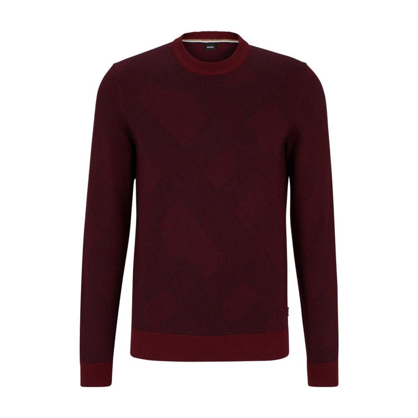 Men's Two-Tone Monogram Sweater