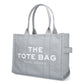 Marc Jacobs The Tote Logo Patch Medium Tote Bag