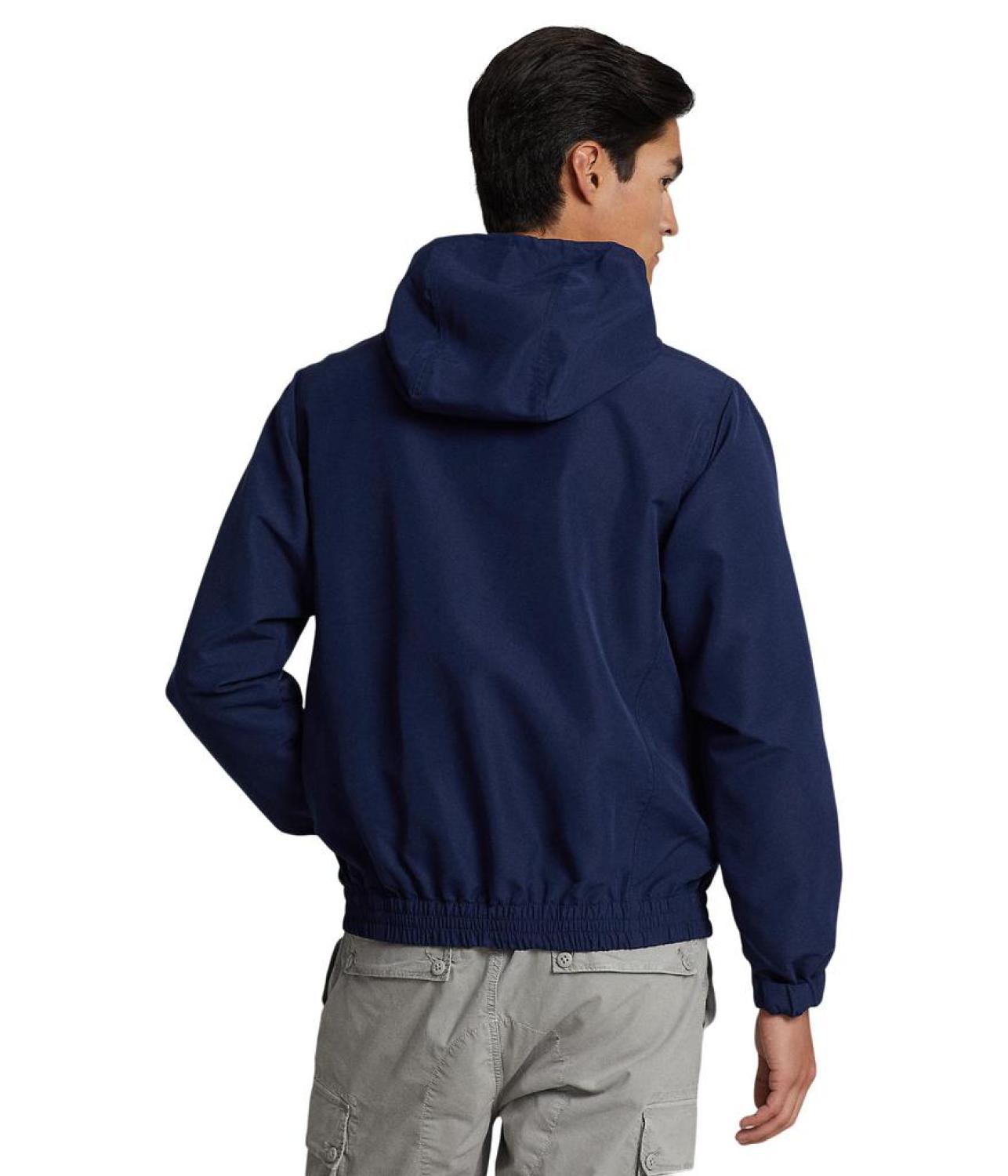 Packable Water-Repellent Hooded Jacket