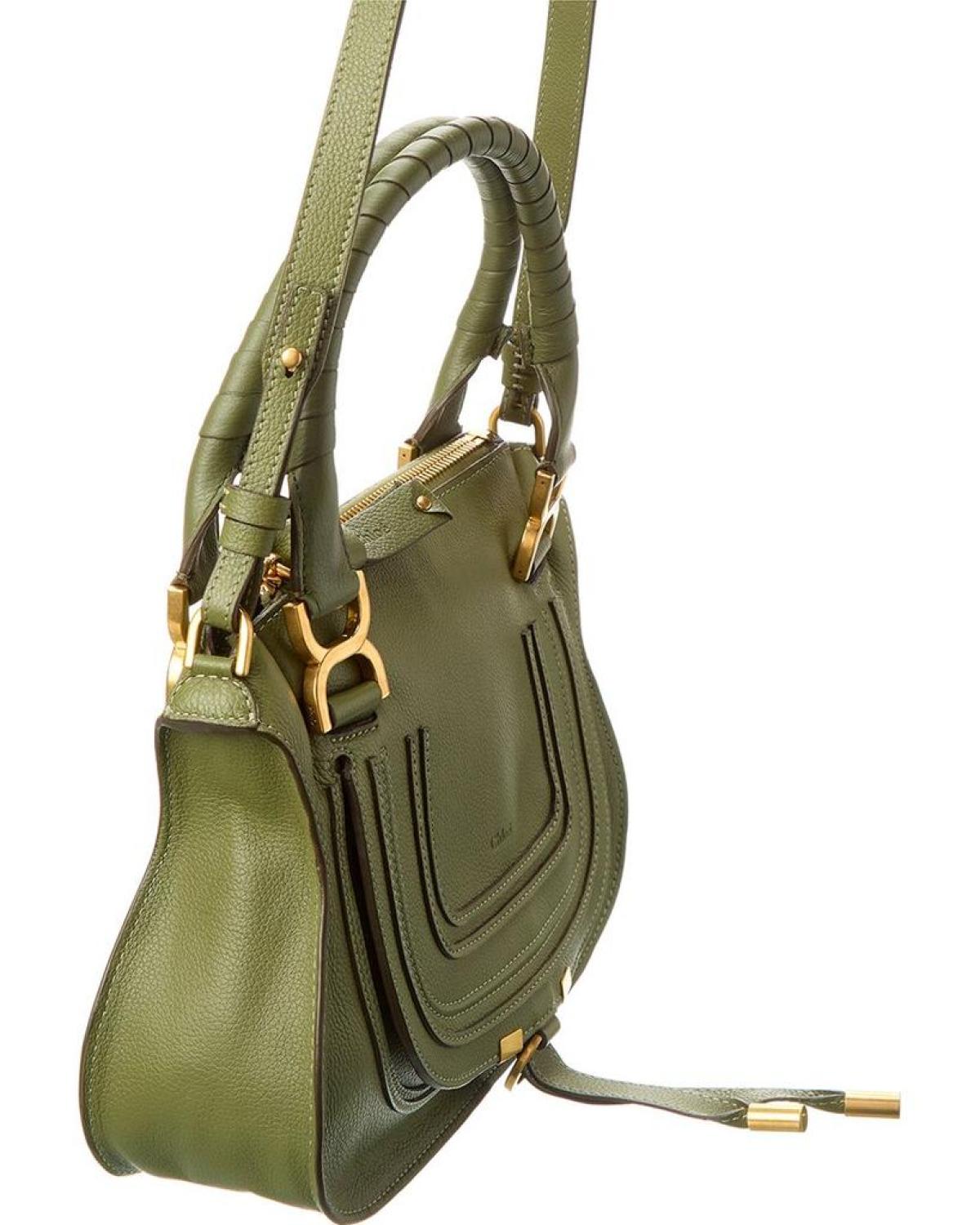 Chloé Marcie Small Leather Satchel