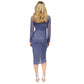 Petite Printed Twist-Front Dress