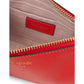 Double Up Color-Blocked Saffiano Leather Double Up Crossbody