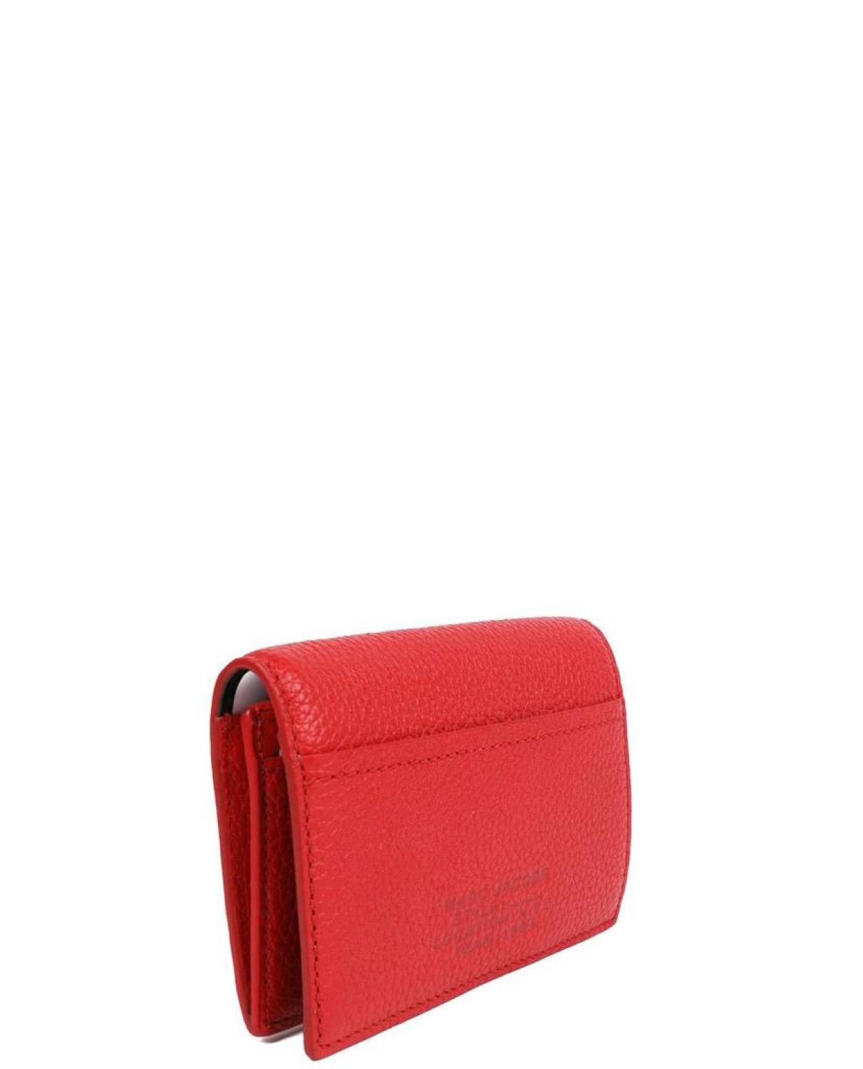 Marc Jacobs Logo Embossed Small Bifold Wallet