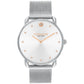 Women's Elliot Silver Stainless Steel Mesh Bracelet Watch 36mm