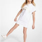 Logo Cotton Hoodie Dress