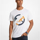 Striped Logo Cotton T-Shirt
