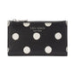 Morgan Sunshine Dot Saffiano Leather Slim Bifold Wallet