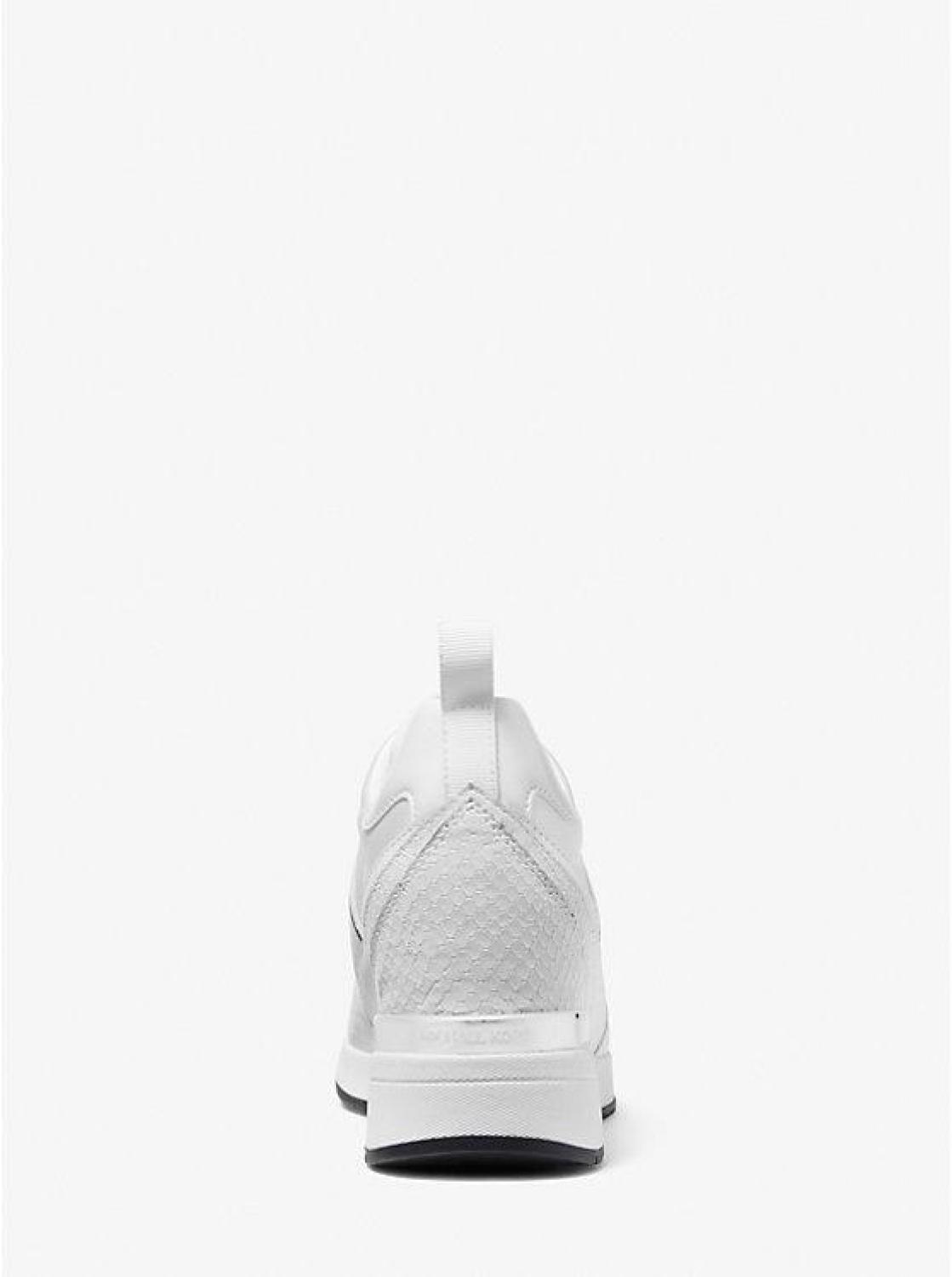 Maven Mixed-Media Slip-On Trainer