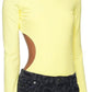 Yellow 'The Cutout' Bodysuit