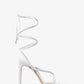 Dahlia Leather Lace-Up Sandal