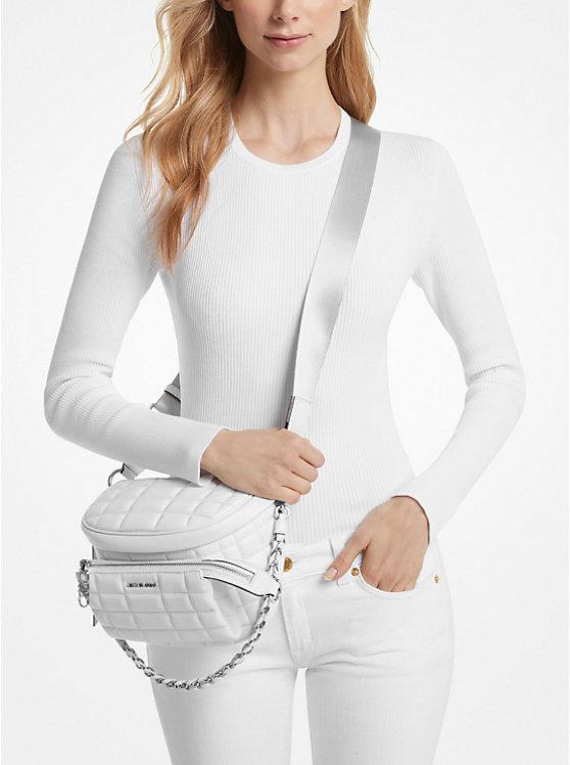 Slater Medium Quilted Leather Sling Pack