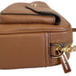 Michael Kors Signature Logo Jet Set Chain Pocket Crossody Bag