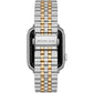 Two-Tone Stainless Steel Band for Apple Watch, Compatible with 42mm, 44mm and 45mm