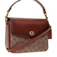 Coach Cassie Monogram Pattern Crossbody Bag