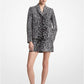 Ocelot Cotton and Silk Jacquard Jacket