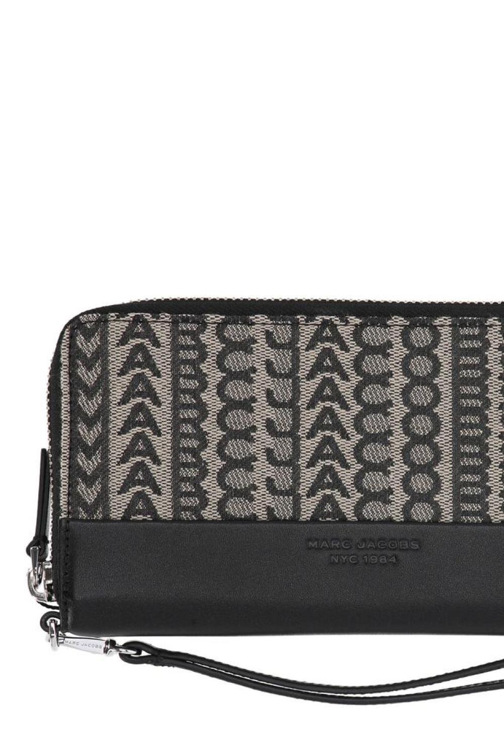 Marc Jacobs The Monogram Zip-Up Continental Wallet