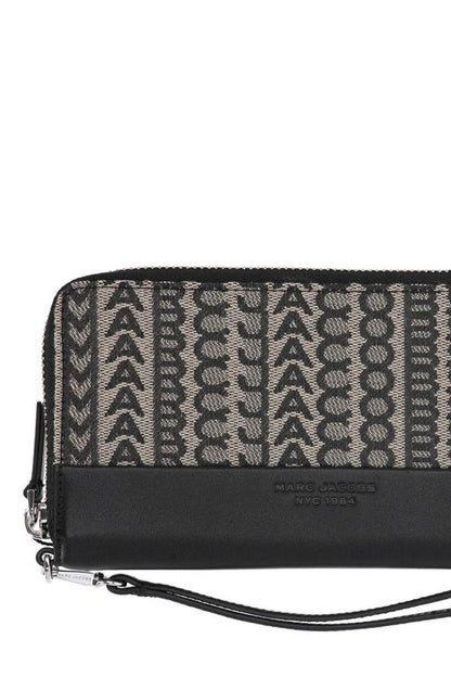 Marc Jacobs The Monogram Zip-Up Continental Wallet