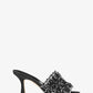 Tessa Frayed Denim Mule Sandal