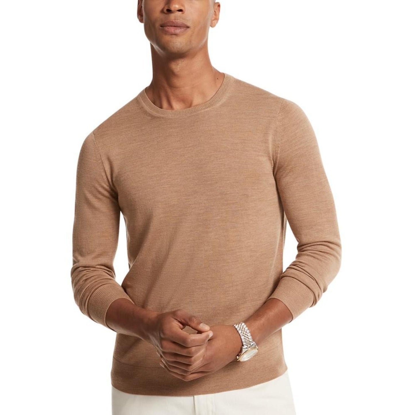 Men's Merino Wool Crewneck Sweater