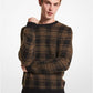 Plaid Brushed Knit Sweater