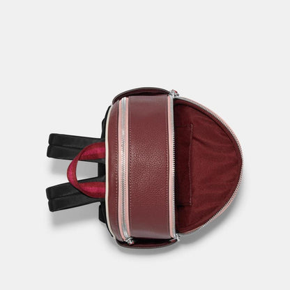 coach court backpack colorblock Coach Outlet Mini Court Backpack In Colorblock With Ski Speed Graphic
