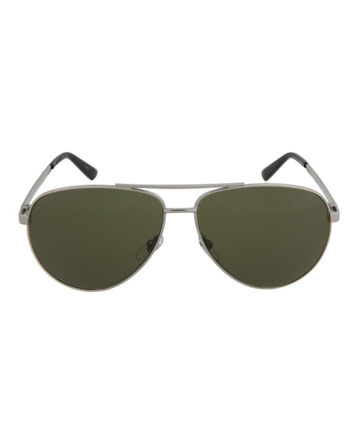 Aviator-Style Metal Sunglasses