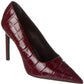Michael Kors Collection Martine Runway Croc-Embossed Leather Pump