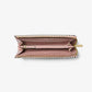 Jet Set Travel Large Pebbled Leather Quarter-Zip Wallet