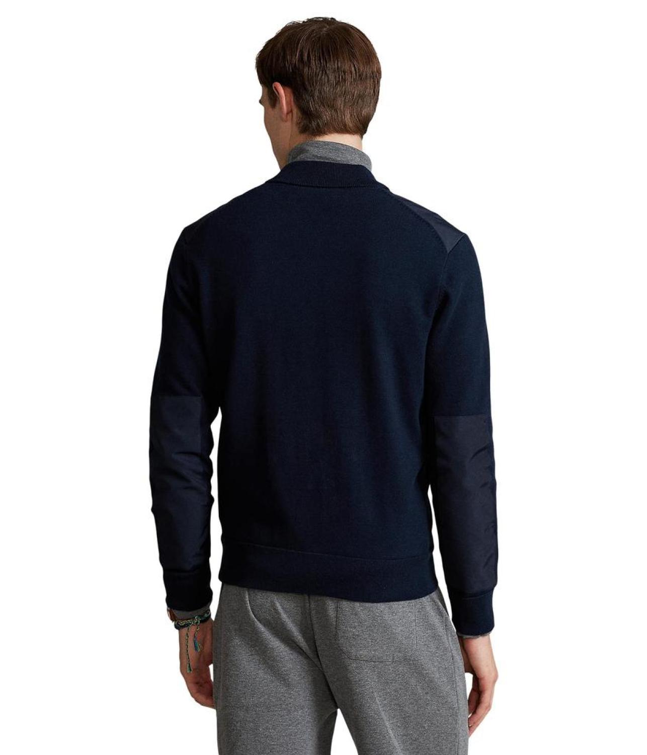 Hybrid Full Zip Sweater