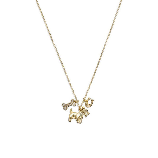 Women's Scottie Charm Pendant Necklace