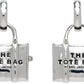 Silver 'The Tote Bag' Earrings