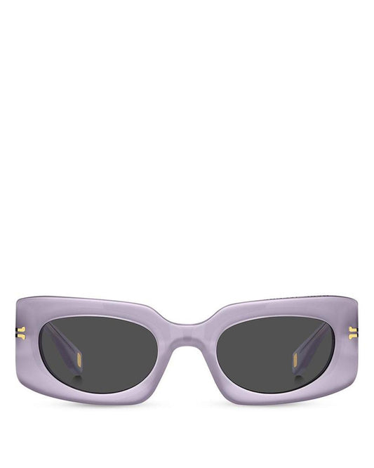 Icon Rectangular Sunglasses, 50mm
